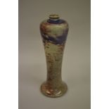 Early 20th Century Ruskin high fired stoneware vase of Meiping pattern,