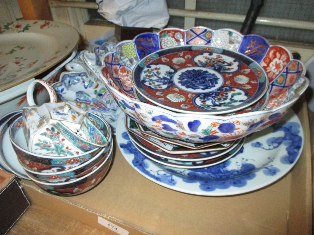 Quantity of various Imari and other ceramics