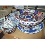 Quantity of various Imari and other ceramics