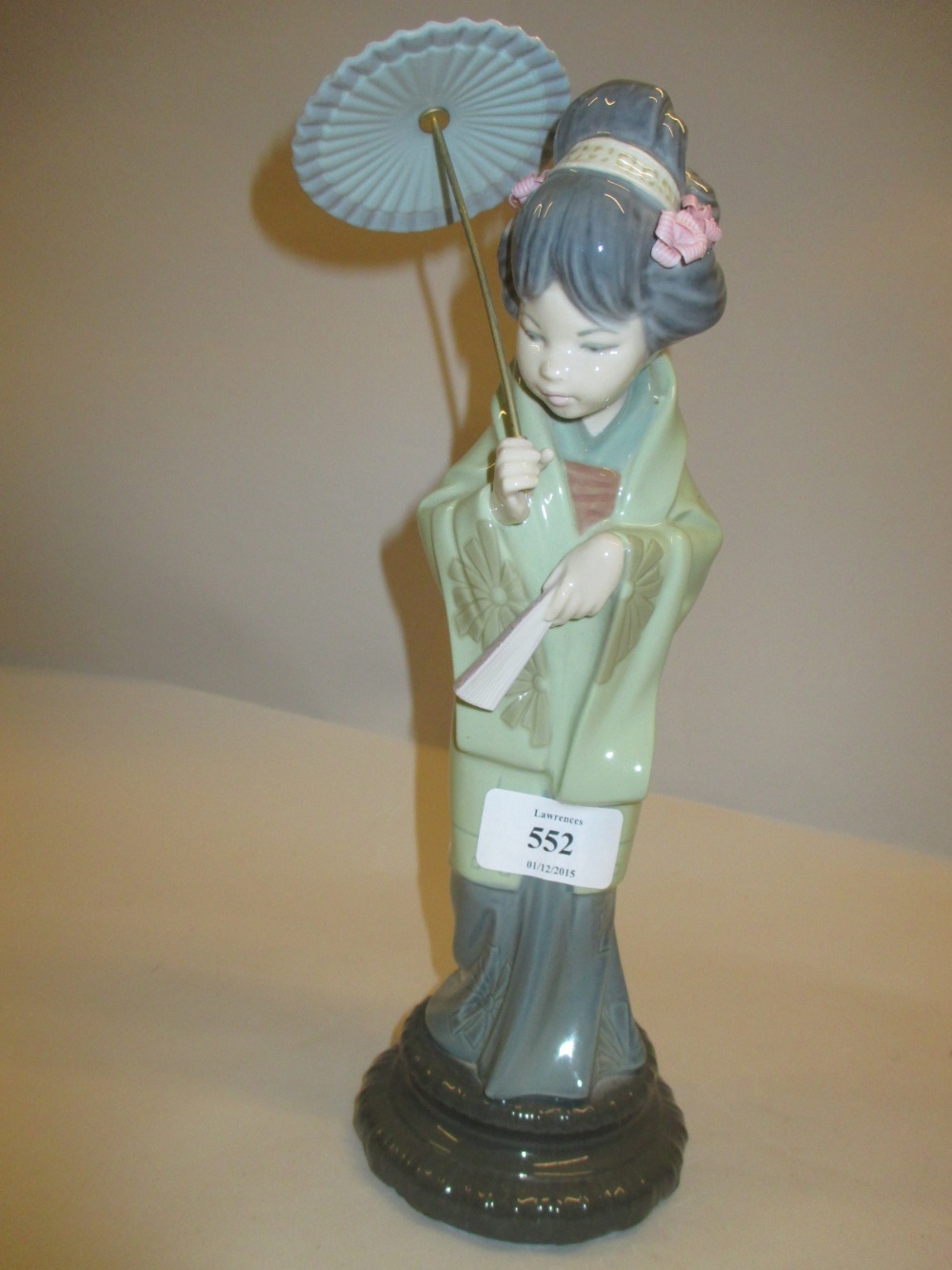 Lladro porcelain figure of a geisha girl