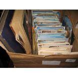 Collection of postcards in albums and loose and a small quantity of stereoscope cards
