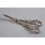 A PAIR OF MODERN CAST GRAPE SHEARS with fox & vine handles, by Roberts & Belk, Sheffield 1969;  6.