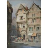 •HERBERT PARSONS WEAVER (1872-1945) ABBEVILLE Signed and indistinctly dated, watercolour 55 x