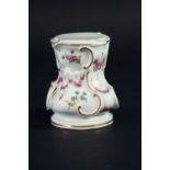 A VIENNA RECOCO PEDESTAL moulded in high relief, bee hive mark, 4ins. (10cms.) high