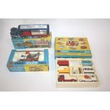 CORGI TOYS 3 boxed items, 1137 Ford Tilt Cab & Trailer, 1142 Holmes Wrecker Truck, and GS24 Commer