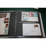 GB FIRST DAY COVERS 6 albums with various First Day Covers, Jersey, Guernsey etc. (6)