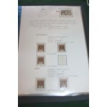 MALTA STAMP ALBUM of used farthings and farthing stamps, including errors etc.