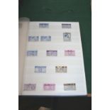 GB STAMP STOCKBOOK mint and unused examples, Queen Victoria onwards including £1 1948 Wedding