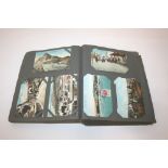 POSTCARD ALBUM including postcards of Germany (Dresden, Berlin, German ships etc), Egypt, Sweden,