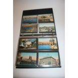 4 ALBUMS OF POSTCARDS - MALTA 4 albums with a variety of Maltese postcards, including Grand Harbour,