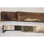 A WW11 MACHETE BY COLLINS & Co. An American machete with an original makers label affixed. Legitimus