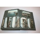 POSTCARD ALBUMS 2 postcard albums including GB cards, Horsington, Bridgwater, West Pennard,