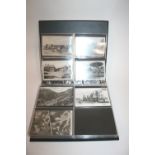 POSTCARDS & STAMPS including an album of GB postcards, Chichester, Dinton, Cheddar, Bournemouth,