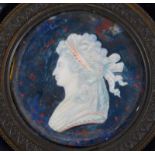 JULIETTE MARIE GUILLEMIN Miniature portrait of the Duchesse d'Angouleme, head & shoulders, as a