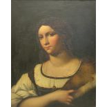 AFTER SEBASTIANO LUCIANI, CALLED SEBASTIANO DEL PIOMBO (c.1485-1547) PORTRAIT OF A WOMAN Oil on