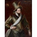 ATTRIBUTED TO FRANCOIS BUNEL (1552-c.1599) PORTRAIT OF KING HENRY IV OF FRANCE (1553-1610) Standing,