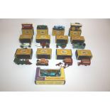 MODELS OF YESTERYEAR 13 various boxed models including, Y2 London Bus, Y1 Allchin Traction Engine,