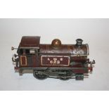 HORNBY 0 GAUGE LOCOMOTIVE No 1 Tank Locomotive with rare track control mechanism. LMS 623, with