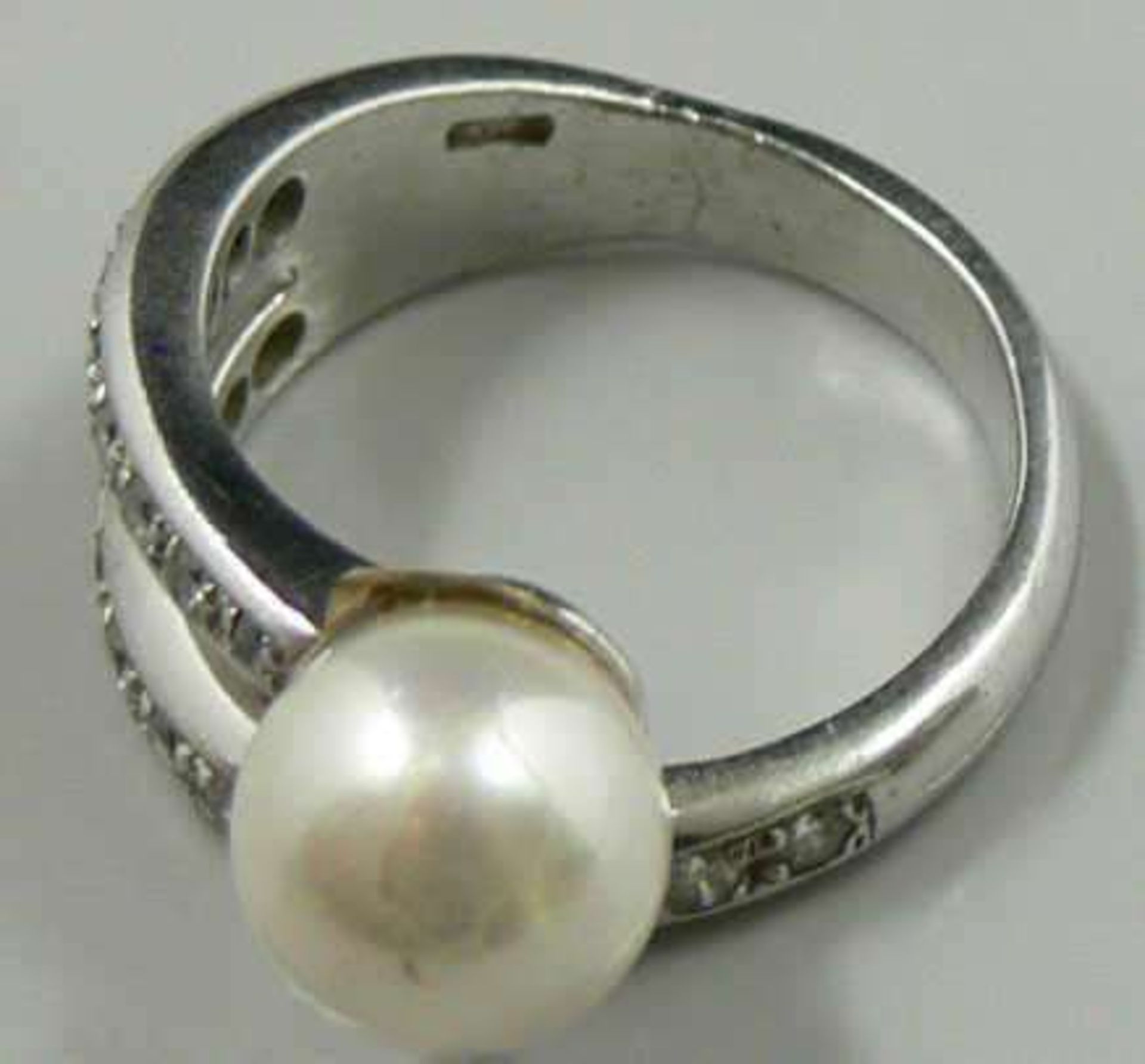 Reserve: 15 EUR        925er Silber Ring, Ringgröße: 56
