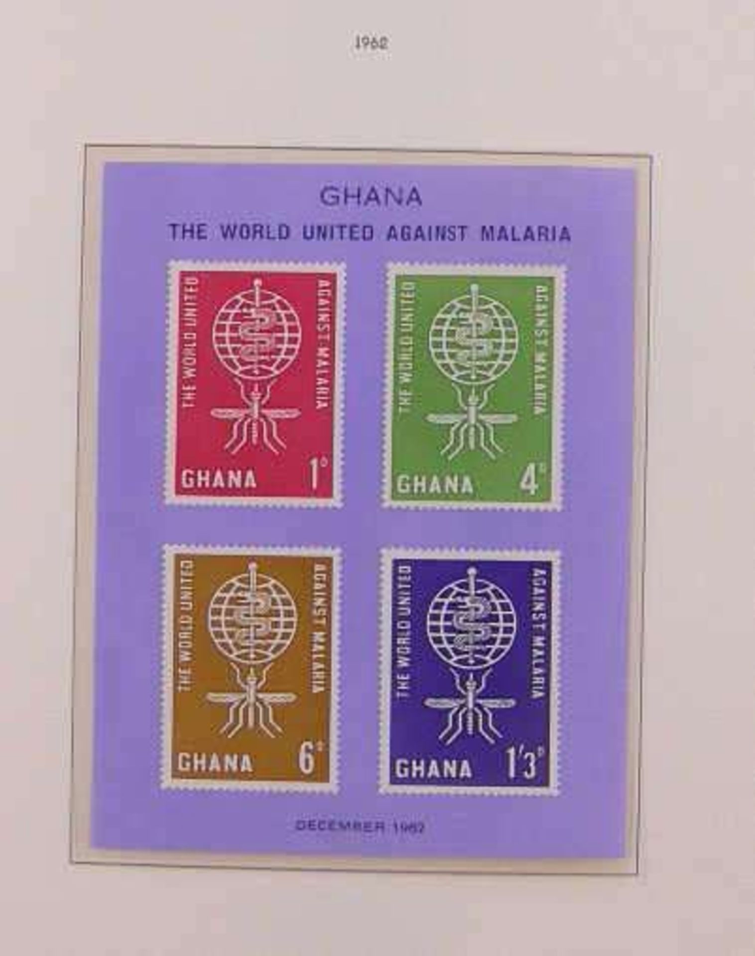 Reserve: 40 EUR        Ghana 1957/69, zumeist tadellos postfrische/ungebrauchte Sammlung mit teils - Image 12 of 19