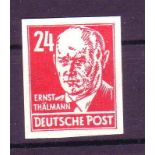 SBZ 1948, Mi.-Nr. 220 U, Geprüft Zierer/Rehn. Postfrisch.Mindestpreis: 5 EUR