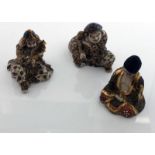 3 seltene Prozellanfiguren Japan, alle Figuren gemarkt, Höhe ca. 9 cm, guter ZustandMindestpreis: 75