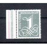 BRD 1958, Mi.-Nr. 285 x. Freimarke Markenheftchen. Postfrisch.Mindestpreis: 1 EUR