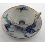 1 Art-Deco Rosenthal Sammeltasse, handbemalt, guter ZustandMindestpreis: 25 EUR