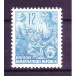 DDR 1953, Mi.-Nr. 410 x Y I. Geprüft Zierer und Rehn. Postfrisch.Mindestpreis: 1 EUR