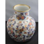 große Vase "Blumendekor", Höhe ca. 27 cm, am Boden chinesisch gemarktMindestpreis: 15 EUR