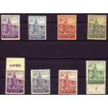 SBZ West-Sachsen 1946, Mi.-Nr. 162 Bx - 165 Bx und 162 By - 165 By. Postfrisch.Mindestpreis: 5 EUR