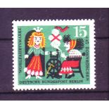 Berlin 1964, Mi.-Nr. 238 DD. Doppeldruck der Farben Schwarz und Rot. Postfrisch.Mindestpreis: 20