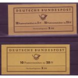 BRD 1965, Mi.-Nr. MH 10 + 11 . Postfrisch.Mindestpreis: 1 EUR