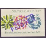 DDR 1973, Mi.-Nr. MH 3 d (Muster). Postfrisch.Mindestpreis: 5 EUR