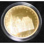 100 Euro Münze, "Unseco Welterbe - Dom zu Aachen", 999,9er 1/2 UnzeMindestpreis: 500 EUR
