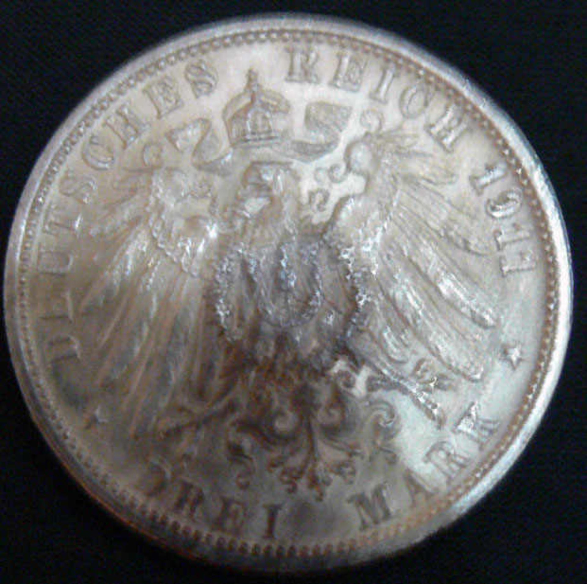 3 Mark, Deutsches Reich, Württemberg 1911, SilberhochzeitMindestpreis: 20 EUR - Image 2 of 2