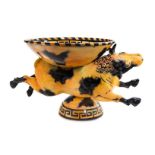 Dan & Nisha Ferguson   (Canadian/American, 20th Century)   Bull bowl, 2002/2006   glazed ceramic