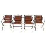 Ilana Goor   (Israeli, 20th Century)   Dining suite, 1994 (table, four armchairs, console table