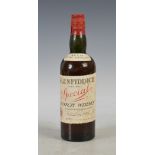 One bottle of Glenfiddich Special Pure Malt Scotch Whisky, circa 1950's, with original William Grant