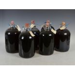 Six glass demijohn's containing 'Springbank '78 decanted 15.8.96 from small cask' as inscribed on