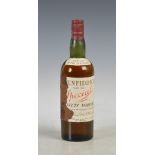 One bottle of Glenfiddich Special Pure Malt Scotch Whisky, circa 1950's