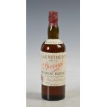 One bottle of Glenfiddich Special Pure Malt Scotch Whisky, circa 1950's, with original William Grant