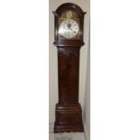 * WITHDRAWN FROM SALE* A George III mahogany longcase clock, Heny Sanderson, London, the brass