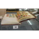 Stamp album of British colonies