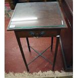 Small Georgian occasional table with drawer