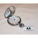 Silver fob watch in working order