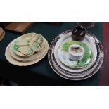 Collection of china to include meat plates and Radford