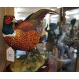 Large resin pheasant figure