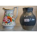 Winchcombe jug and Elsmore & Forster puzzle jug