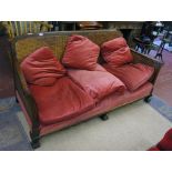 3 seater bergere sofa A/F